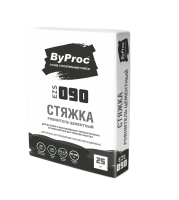 Стяжка. Ровнитель цементный ByProc EZS-090