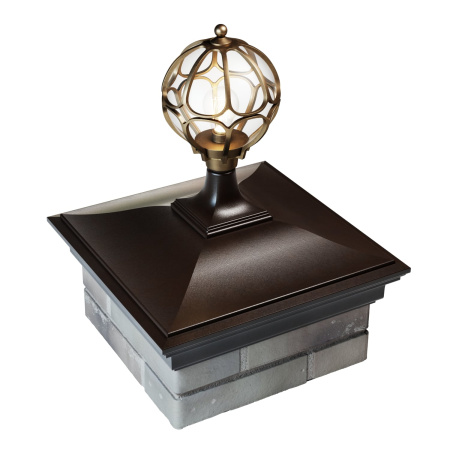 Колпак MONBLAN 385 x 385 на 1,5 кирпича под фонарь