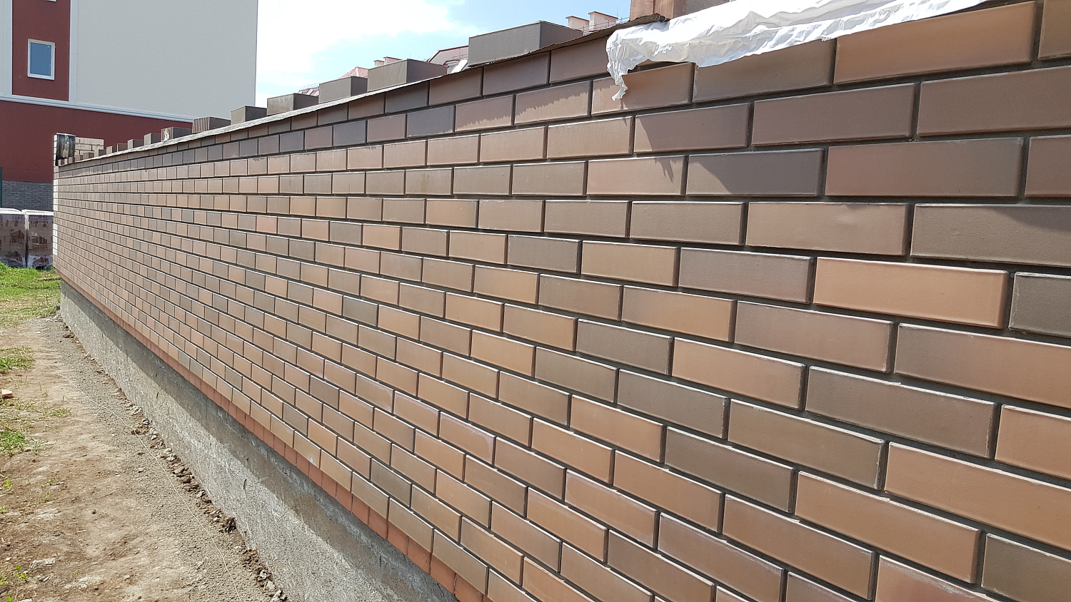 Облицовочный кирпич Белебеевский одинарный 1НФ Флеш Дарк гладкий М150