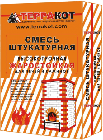 Штукатурка жаростойкая 10кг.