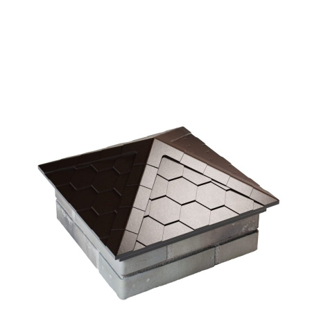 Колпак EVEREST 390 x 390 с посадкой на 1,5 кирпича
