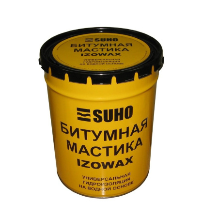 Битумная мастика на водной основе IZOWAX
