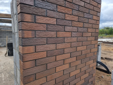 Облицовочный кирпич Белебеевский одинарный 1НФ Флеш Медиум