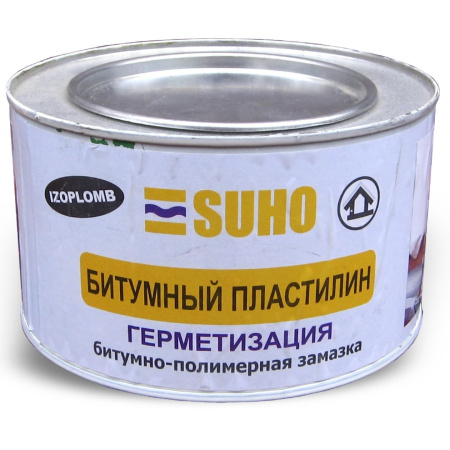 Битумно-полимерная герметизирующая замазка IZOPLOMB 5кг.