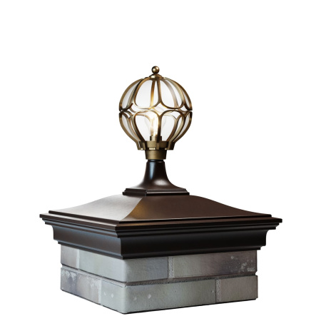 Колпак MONBLAN 385 x 385 на 1,5 кирпича под фонарь