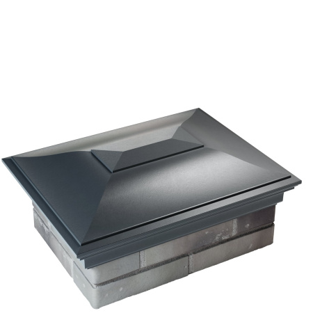 Колпак MONBLAN 385 х 520 с посадкой 2 х 1,5 кирпича