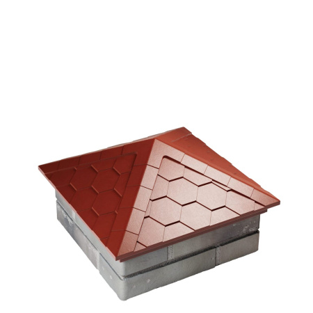 Колпак EVEREST 390 x 390 с посадкой на 1,5 кирпича