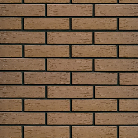 Облицовочный кирпич Кротовский 1НФ "Шоколад" Кора дуба М150