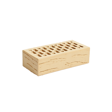 Облицовочный кирпич одинарный Ваниль "Антик", Магма