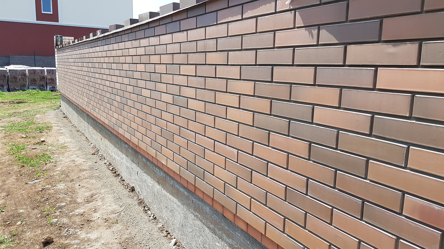 Облицовочный кирпич Белебеевский одинарный 1НФ Флеш Дарк гладкий М150