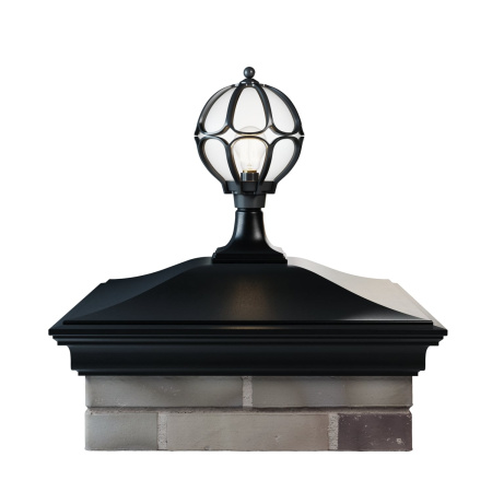 Колпак MONBLAN 520 х 520 на 2 кирпича под фонарь