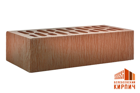 Облицовочный кирпич Белебеевский одинарный 1НФ Флеш Классик рустик М150