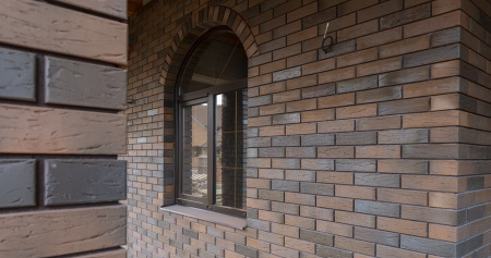 Облицовочный кирпич БРАЕР КЛАДКА LIMITED Риф 1 NF, BRAER