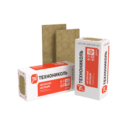 Базальтовый утеплитель ТЕХНОНИКОЛЬ ТЕХНОВЕНТ СТАНДАРТ 1200х600х50 мм 6 шт