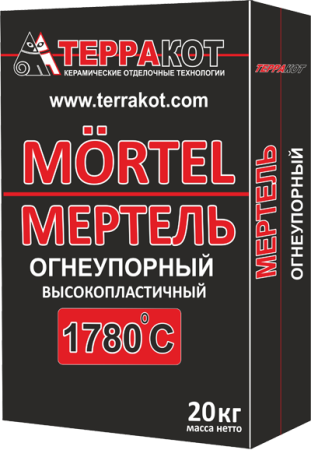 Мертель огнеупорный 20кг.