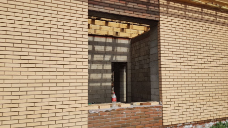 Облицовочный кирпич Маркинский одинарный 1НФ солома гладкий М150