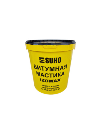 Битумная мастика на водной основе IZOWAX 20кг.