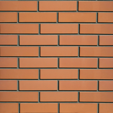 Облицовочный кирпич Кротовский 1НФ красный гладкий М150