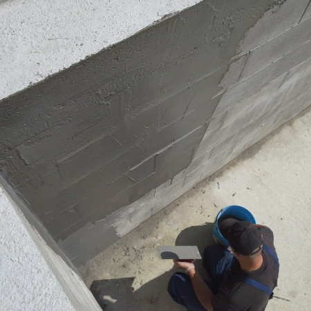 Полимерцементная гидроизоляция IZOWEL 3 кг. в комплекте со стеклотканью 1,5м2