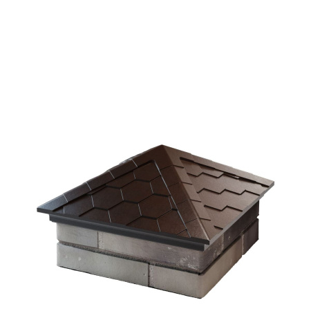 Колпак EVEREST 390 x 390 с посадкой на 1,5 кирпича